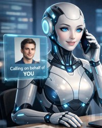 Ein KI-Agent macht einen Telefonanruf